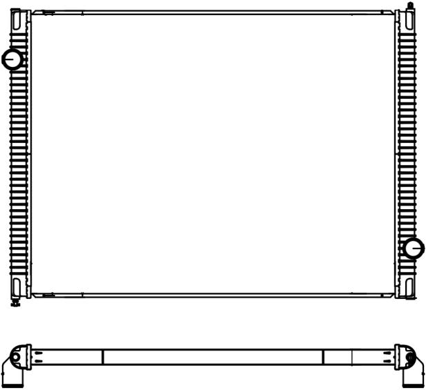 INTERNATIONAL NAVISTAR RADIATOR: WORKSTAR 7000 SERIES 2010 & NEWER