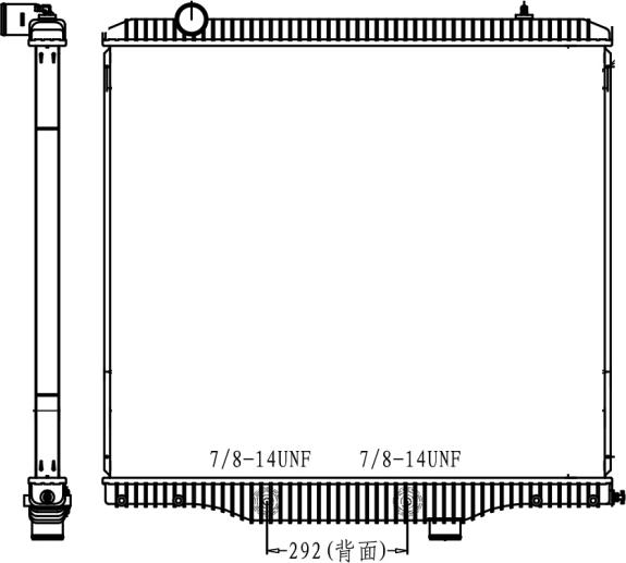 INTERNATIONAL | NAVISTAR RADIATOR: 2010-2013 PROSTAR & TRANS STAR