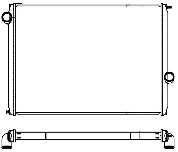 FORD | STERLING RADIATOR: 1994-2002 L9000, A LINE, L LINE MODELS