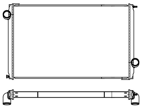 FORD | STERLING RADIATOR: 1996-2001 L/LT9501, A/L9512